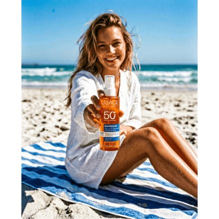 Uriage BARIÉSUN Száraz olaj Spray testre/hajra SPF50+ 200ml