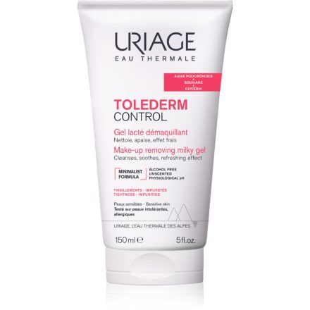 Uriage TOLÉDERM Control Sminklemosó tej-gél 150ml